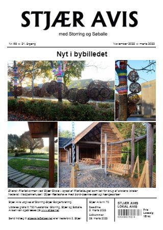 Forsiden af Stjær Avis - Nr. 69, 21. Årgang