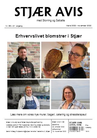 Forsiden af Stjær Avis - Nr. 68, 21. Årgang