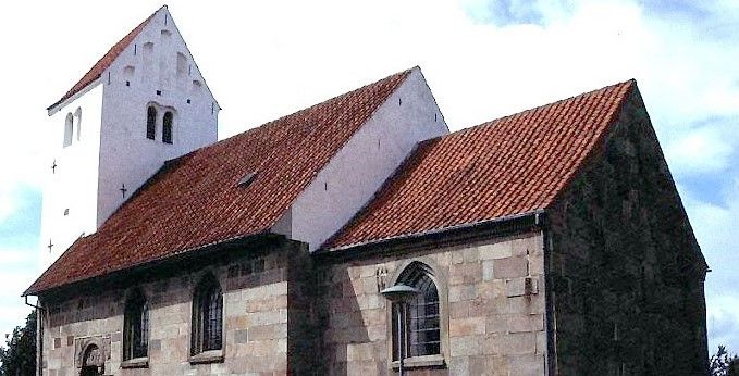 Stjær Kirke set fra øst
