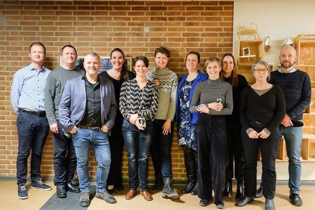 Teamet bag borgermødet d. 4. februar