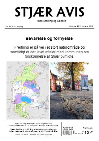 Forsiden af Stjær Avis - Nr. 59, 16. Årgang