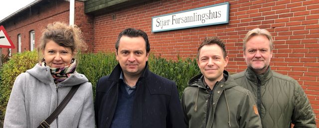 Borgmester Frands Fischer (2019) og 3 medlemmer af SSB Bestyrelse